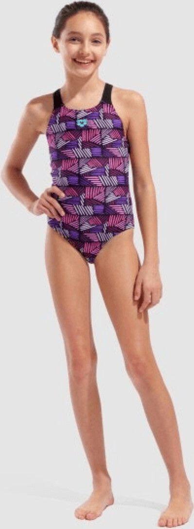 Maillot de bain Arena Candies Rose/Noir Fille 5/5
