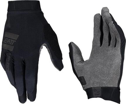 Gants Longs Leatt 1.0 GripR Noir/Gris Junior