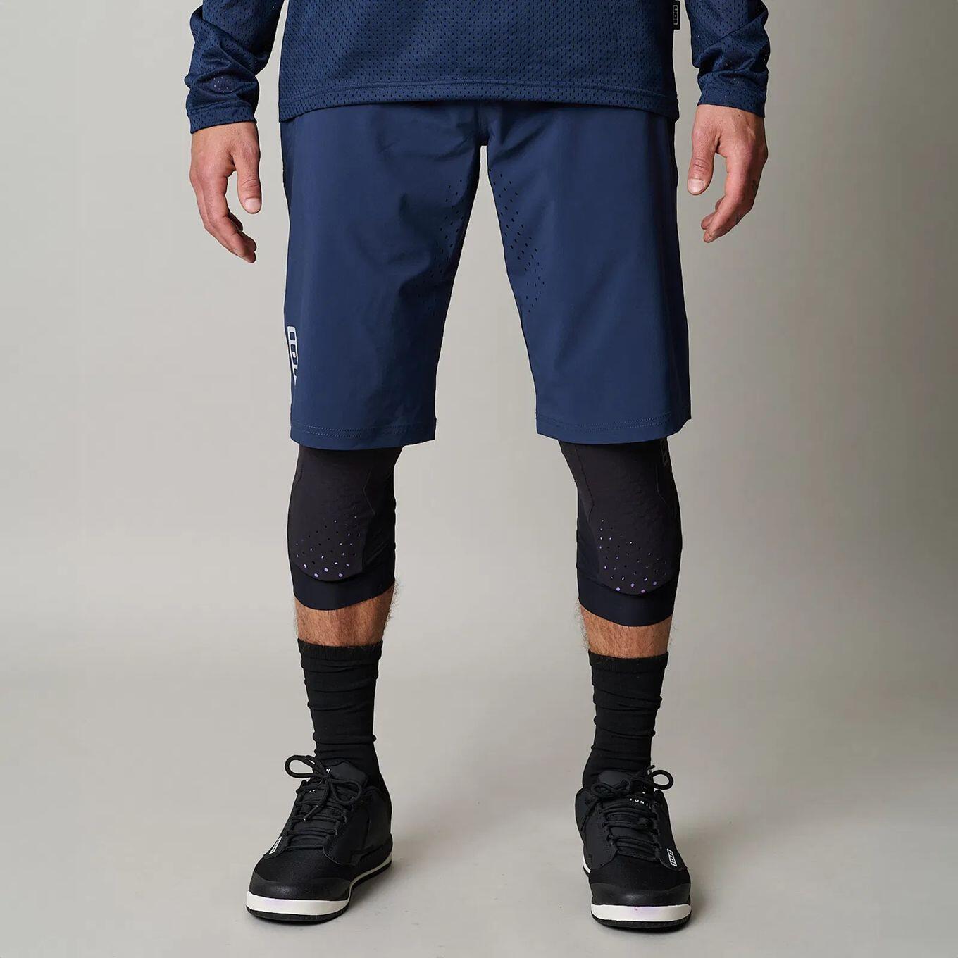 Pantaloncini ION Short Plus Ionic LT Blue MTB Uomo 3/3