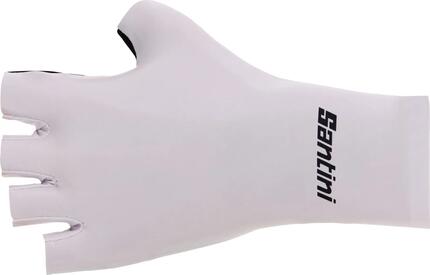 Santini Madss Guantes cortos unisex Blanco