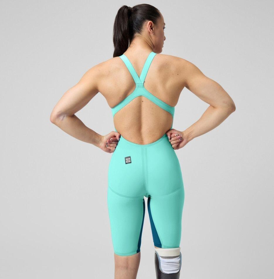 Combinaison partielle Speedo LZR Pure Valor dos ouvert 2.0 Turquoise Femme 3/7