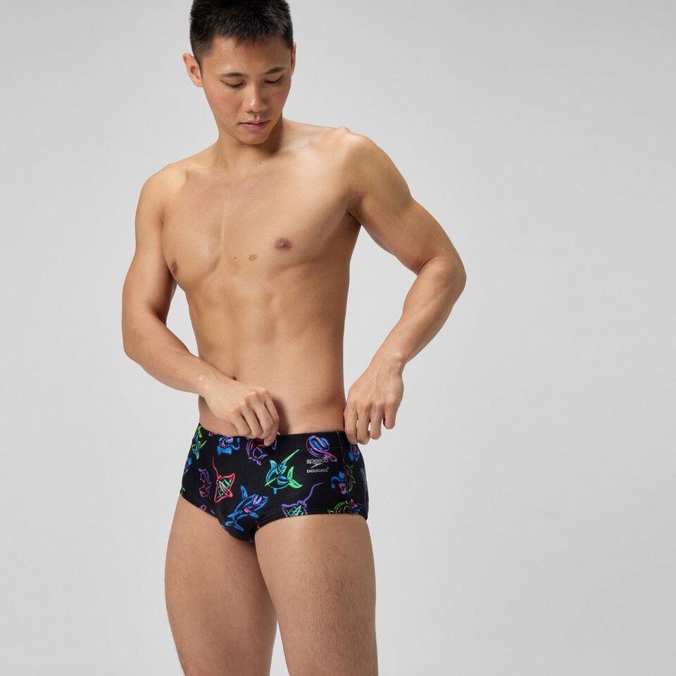 Maillot de bain Speedo Club Training 13,5 cm Noir/Bleu Homme 3/7