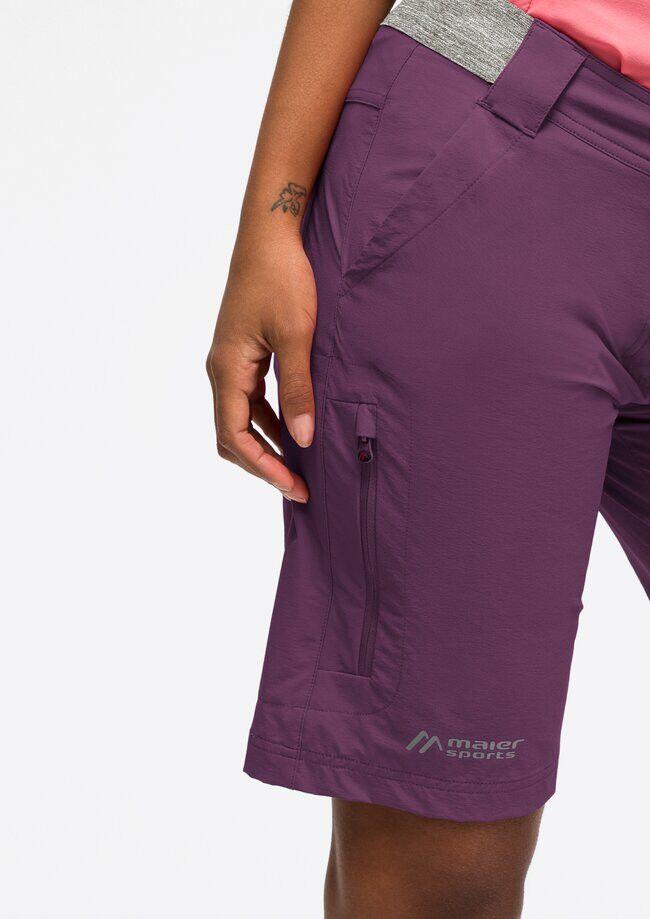 Short de Randonnée Femme Maier Sport Norit Regular Violet 3/6