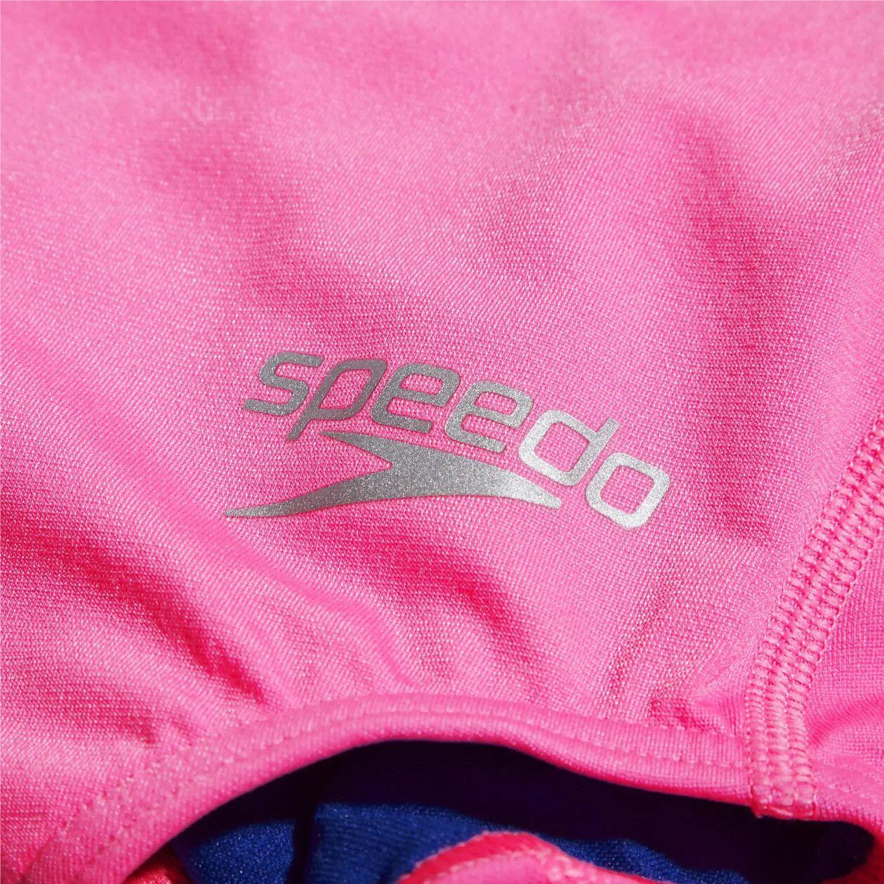 Maillot de Bain Enfant 1 pièce ECO+ Solid Lane Line Rose/Bleu 2/4
