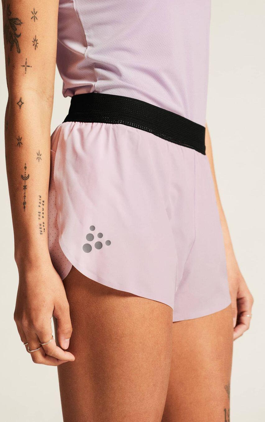 Short Craft Pro Hypervent Split Violet Femme 2/5
