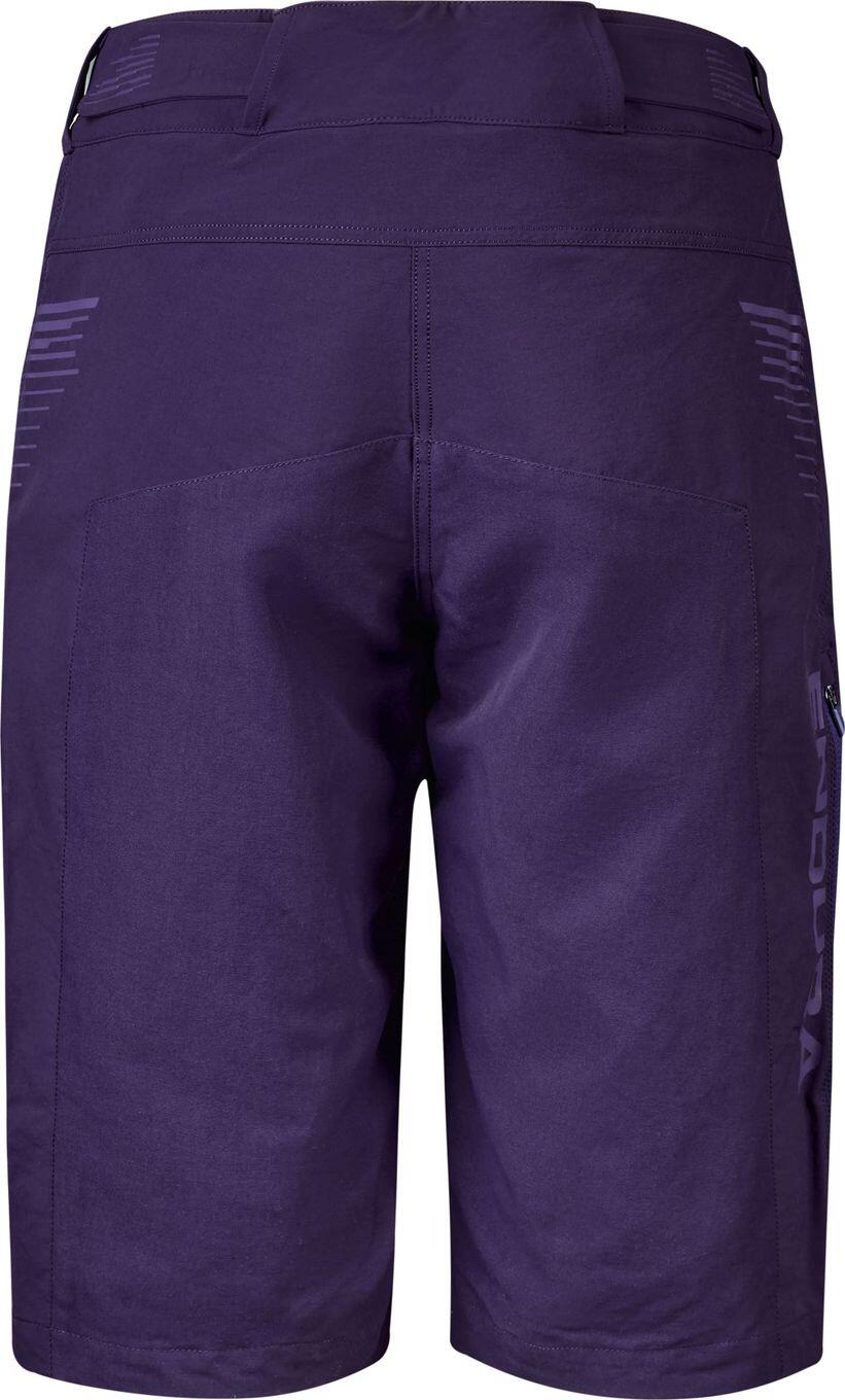 Pantaloncini Endura SingleTrack II Violet da donna 2/5