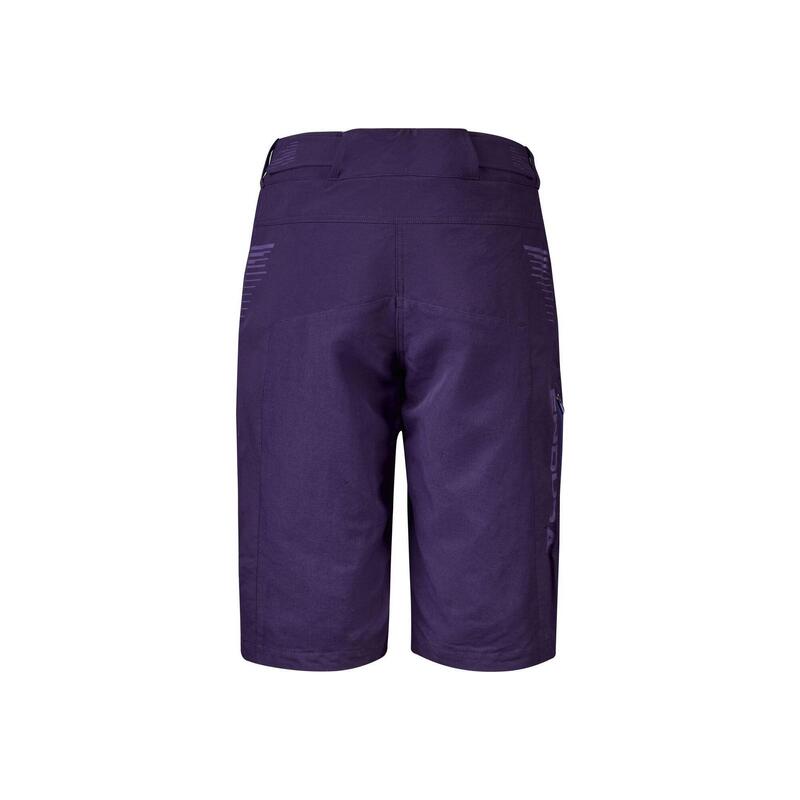Pantaloni scurți Endura Singletrack pentru femei PURPLE