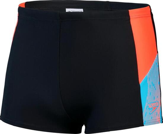 Speedo Eco Dive Zwempak Zwart / Oranje