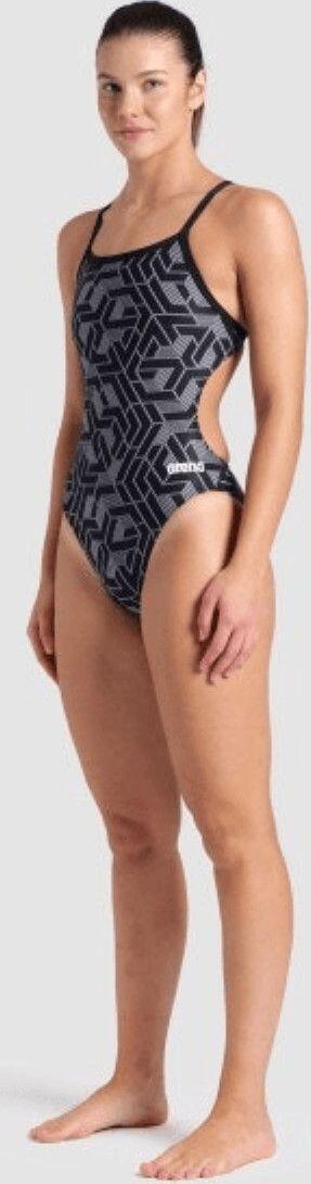 Maillot de bain Arena Escape Dos Challenge Noir Femme 5/5