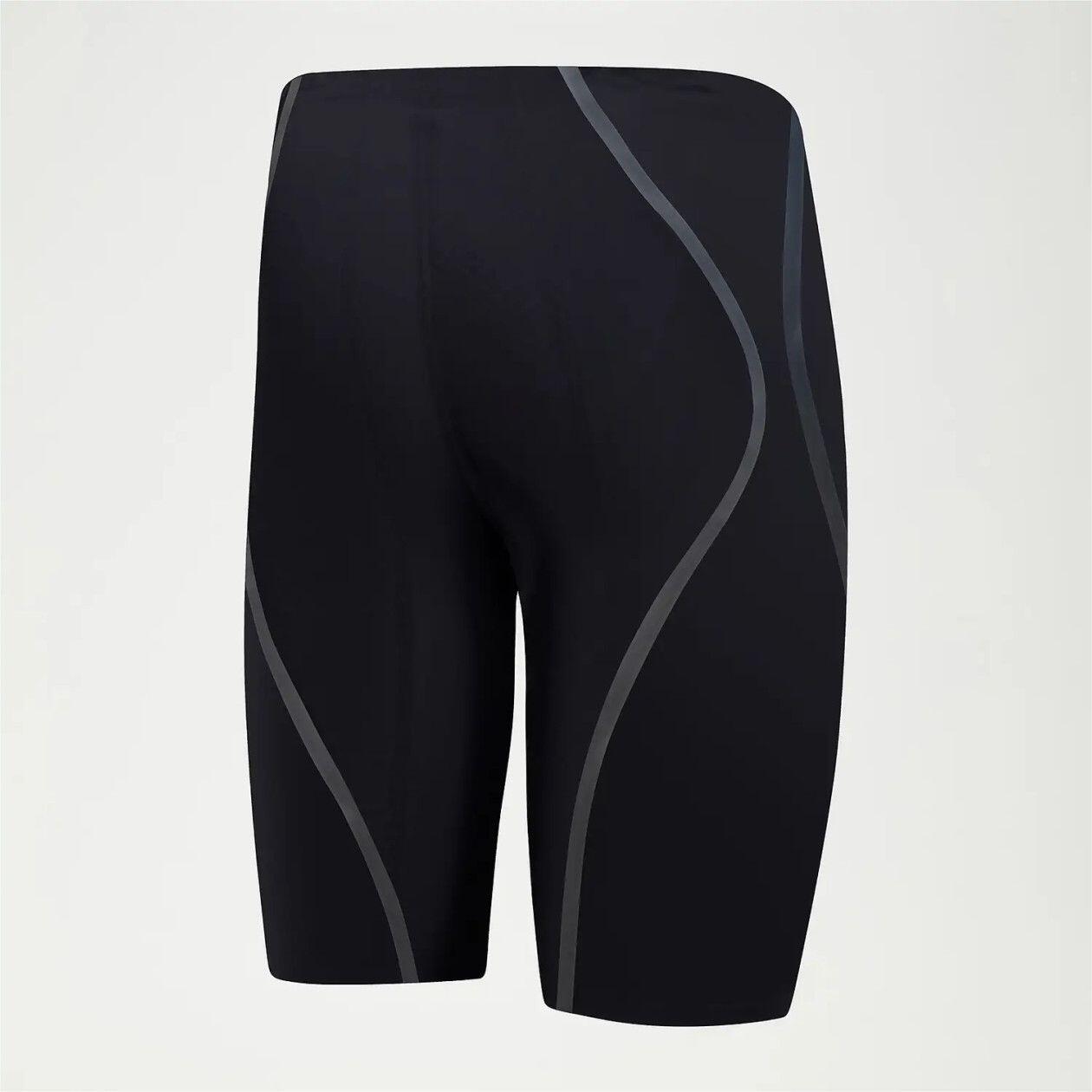 Speedo Swimsuit Jammer Fastskin LZR Pure Intent 2.0 Kneeskin Black 2/5