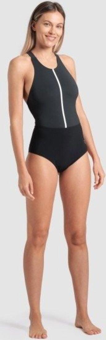 Maillot de bain Arena Shapewear Silvia Noir/Gris Femme 5/5