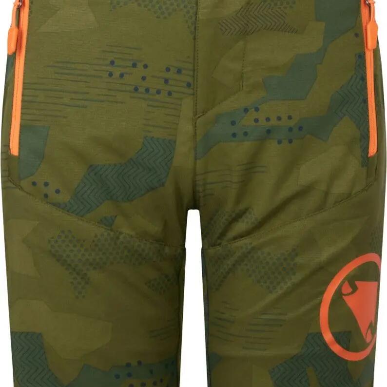Children's Endura MT500JR Burner Shorts Green