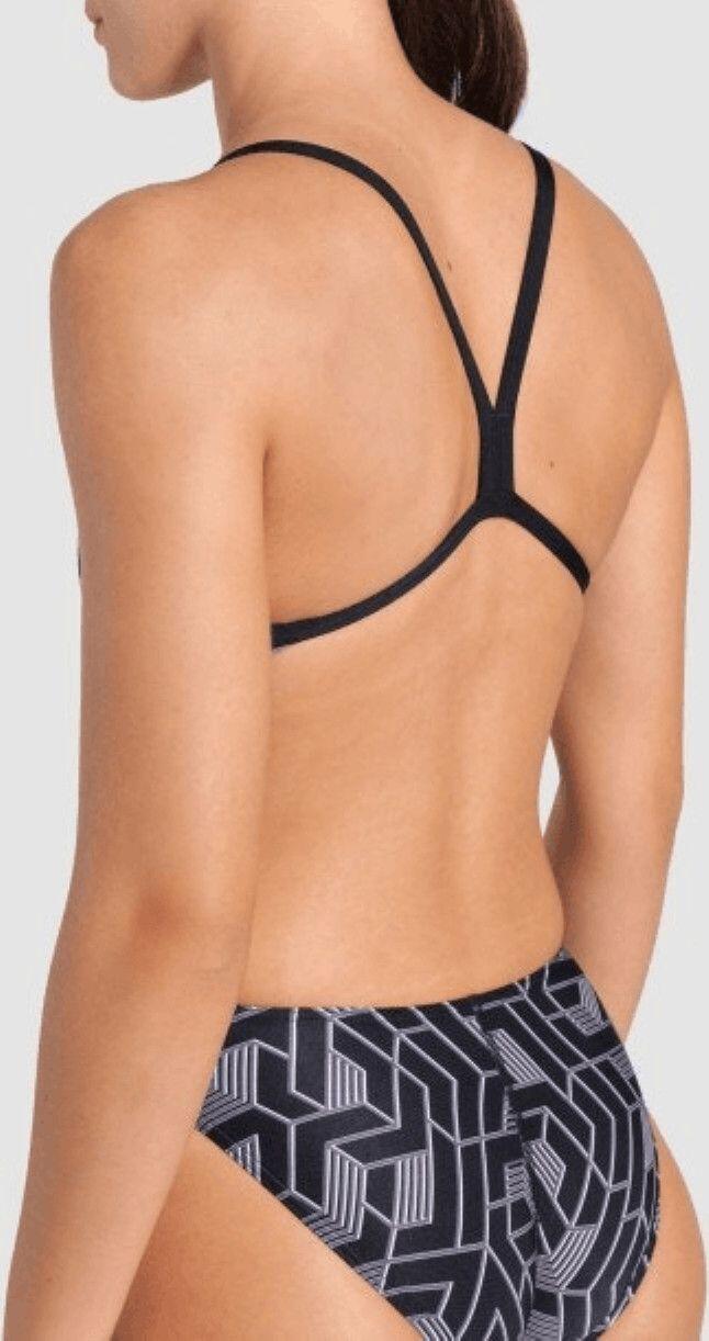 Maillot de bain Arena Escape Dos Challenge Noir Femme 4/5