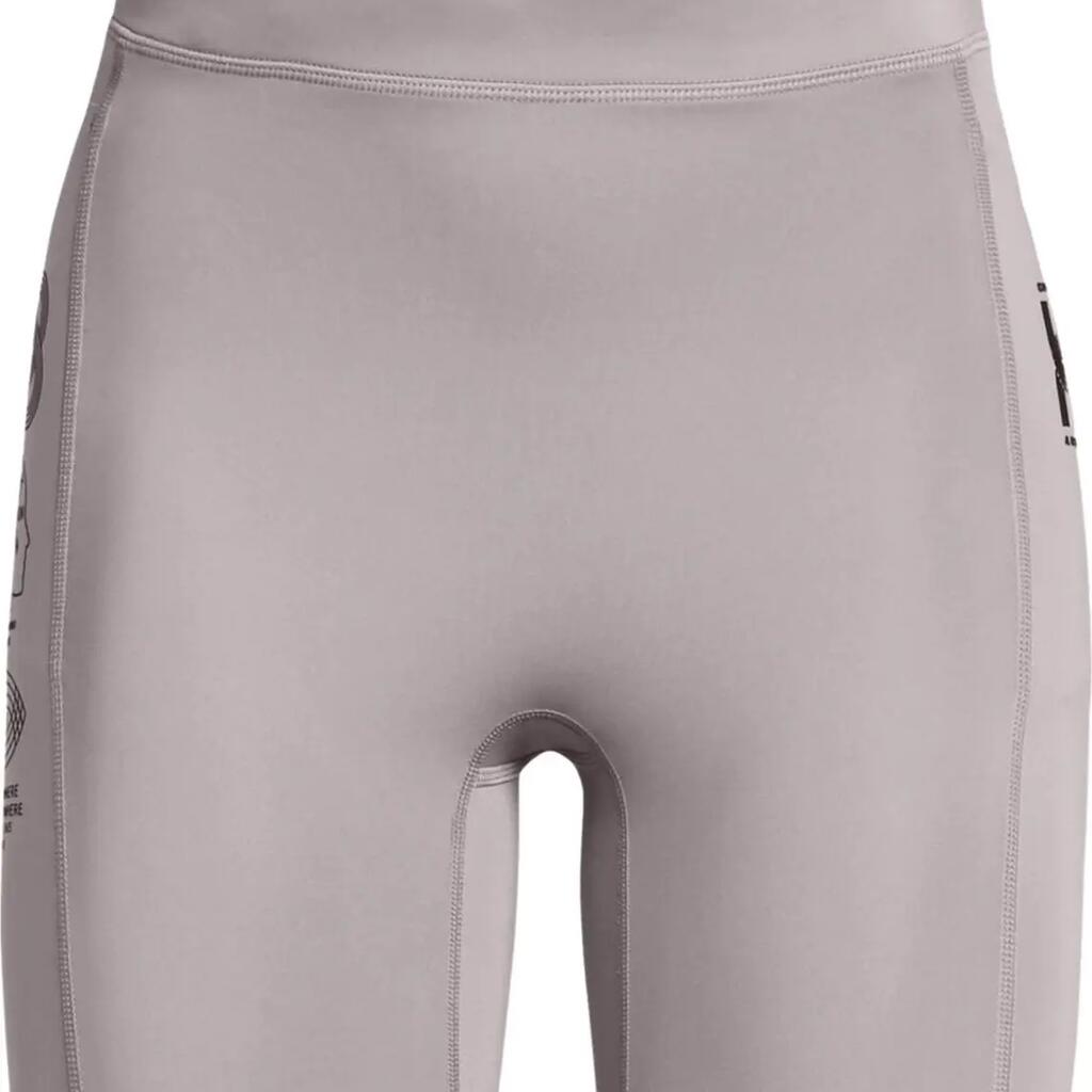 Under Armour Run Anywhere Bib shorts Grey Women's