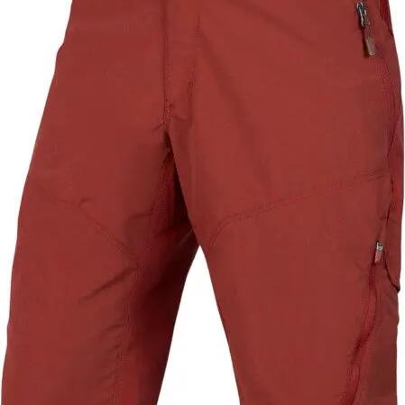 Men's Endura Hummvee Short With Liner Red