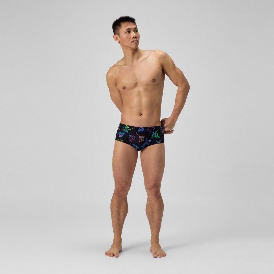 Maillot de bain Speedo Club Training 13,5 cm Noir/Bleu Homme 4/7