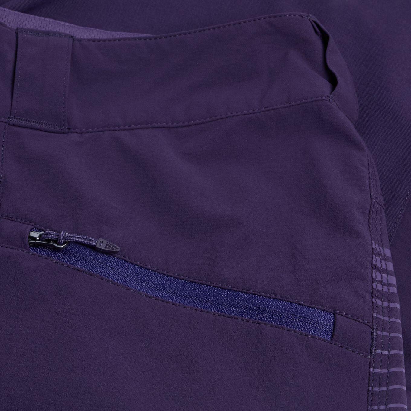 Pantaloncini Endura SingleTrack II Violet da donna 4/5