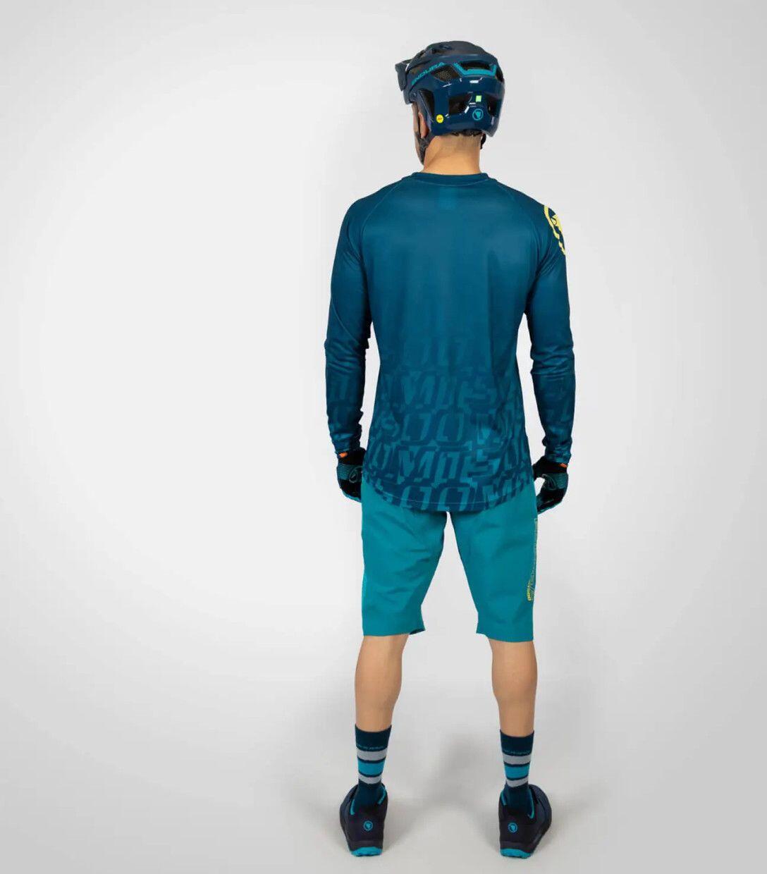 Endura MT500 Spray Shorts Atlantic Blue 4/5