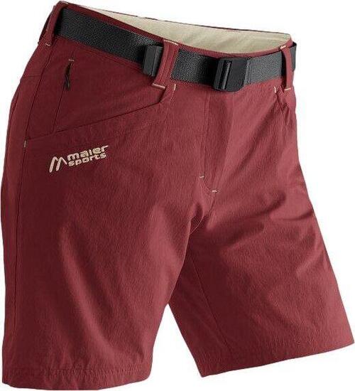 Short Maier Sports Lulaka Short Regular Rouge Beige Femme