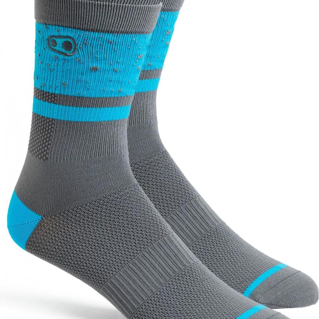 Crankbrothers Icon MTB Socks Limited Edition Splatter Blue