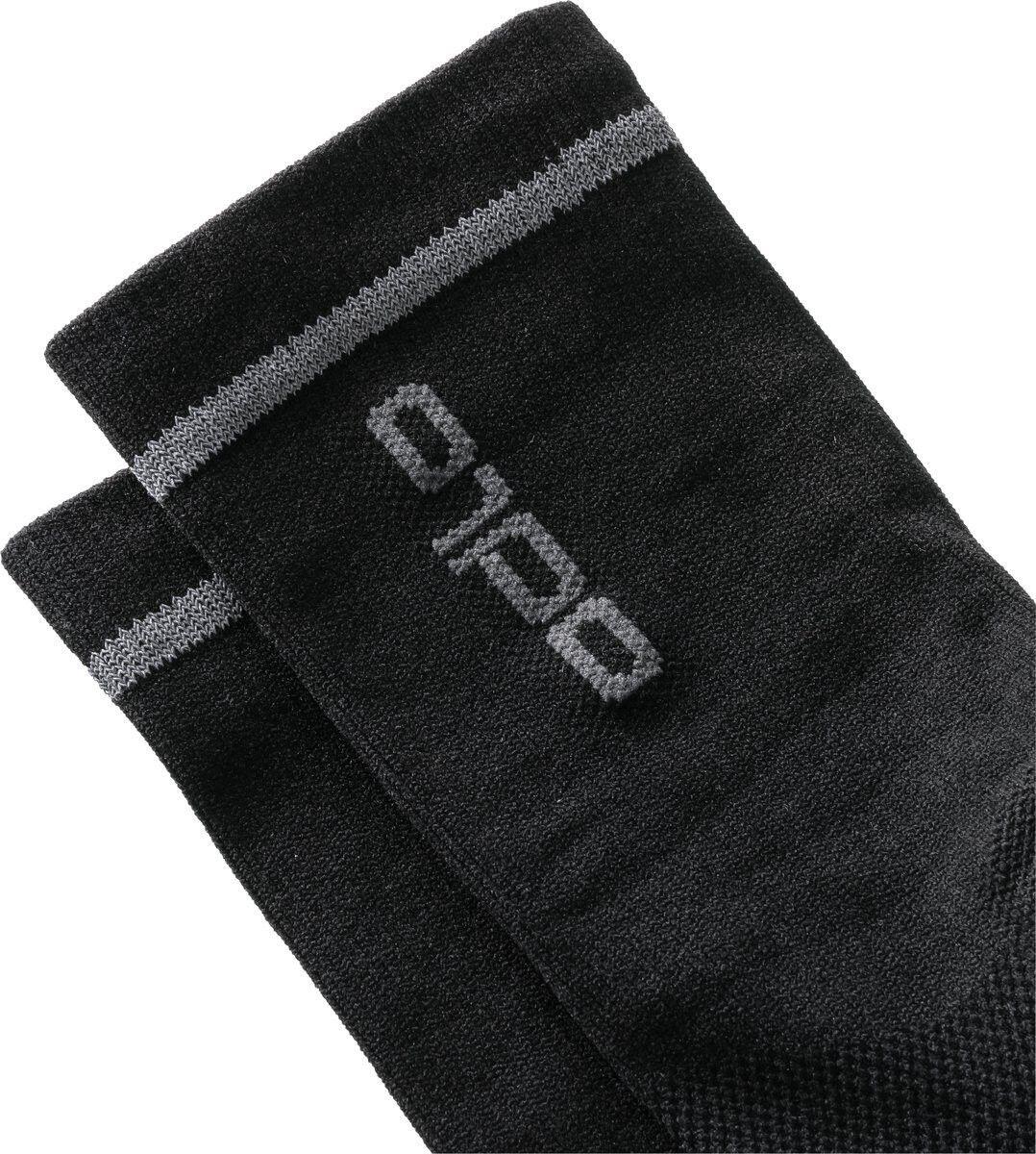 Meias Reflectoras Odlo Micro Crew Ceramicool Preto 3/3
