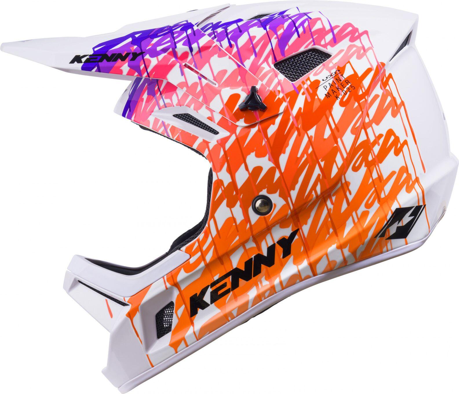 Kenny Decade Lunis BMX/DH Helm Wit 2/4
