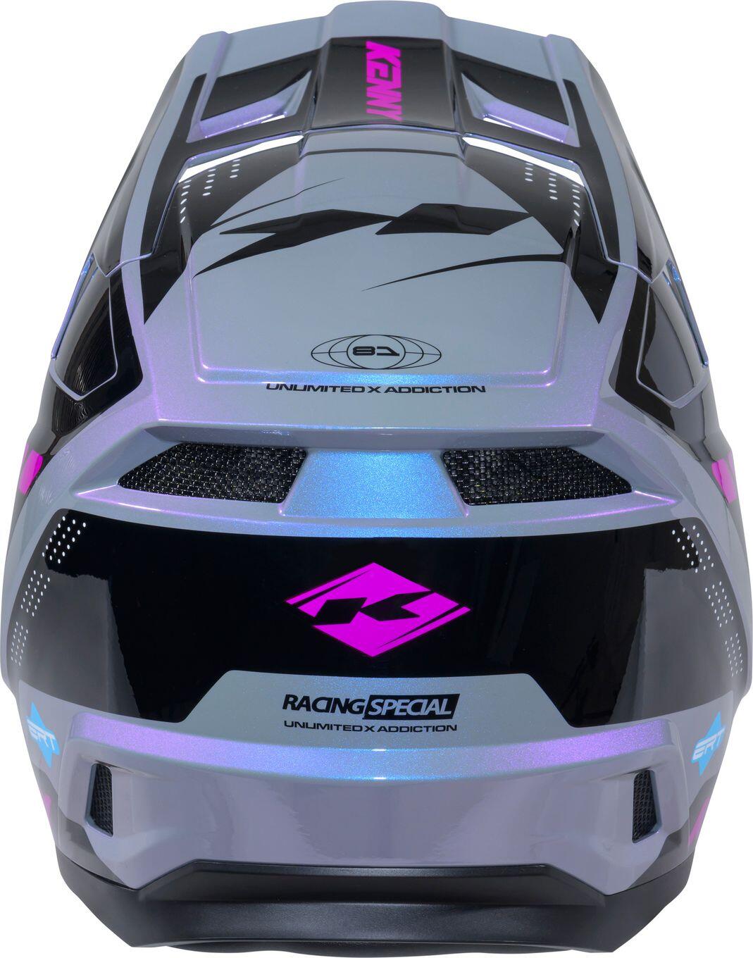 Casco Integral Kenny Performance Violeta 3/4