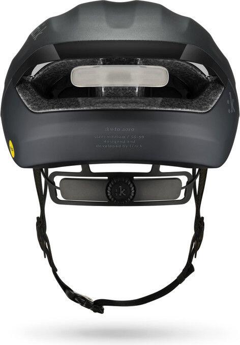 Kudo Aero Helmet + Light schwarz M 4/7