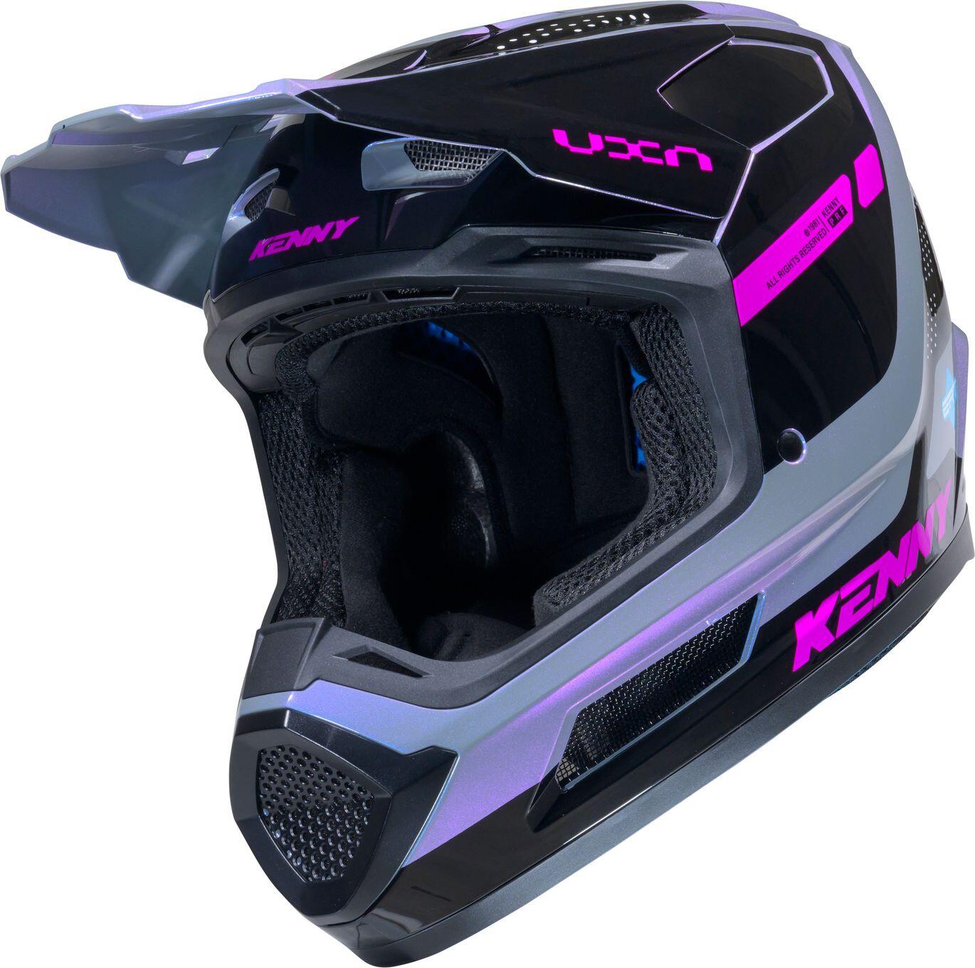 Casco Integral Kenny Performance Violeta 2/4