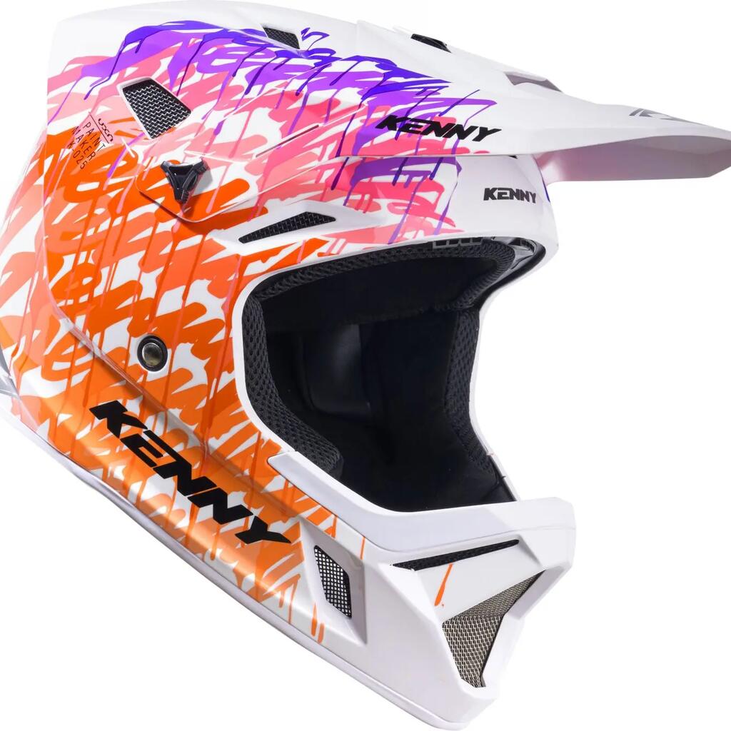 Kenny Decade Lunis White BMX Helmet