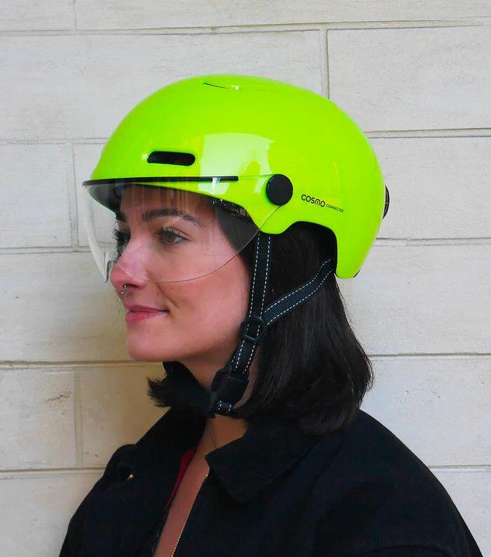 Casque Connecté Cosmo Connected Fusion+ Jaune Fluo 5/7