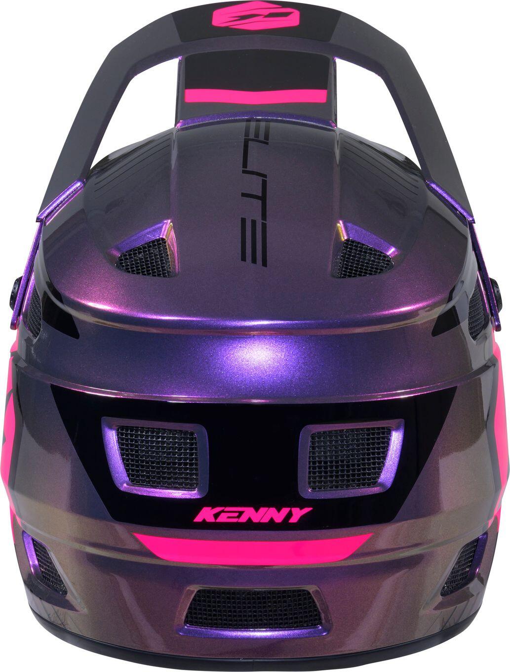 Casco Integral Kenny Elite Violeta 3/4