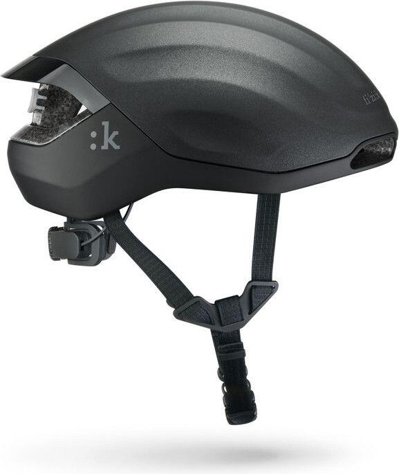 Kudo Aero Helmet + Light schwarz M 1/7