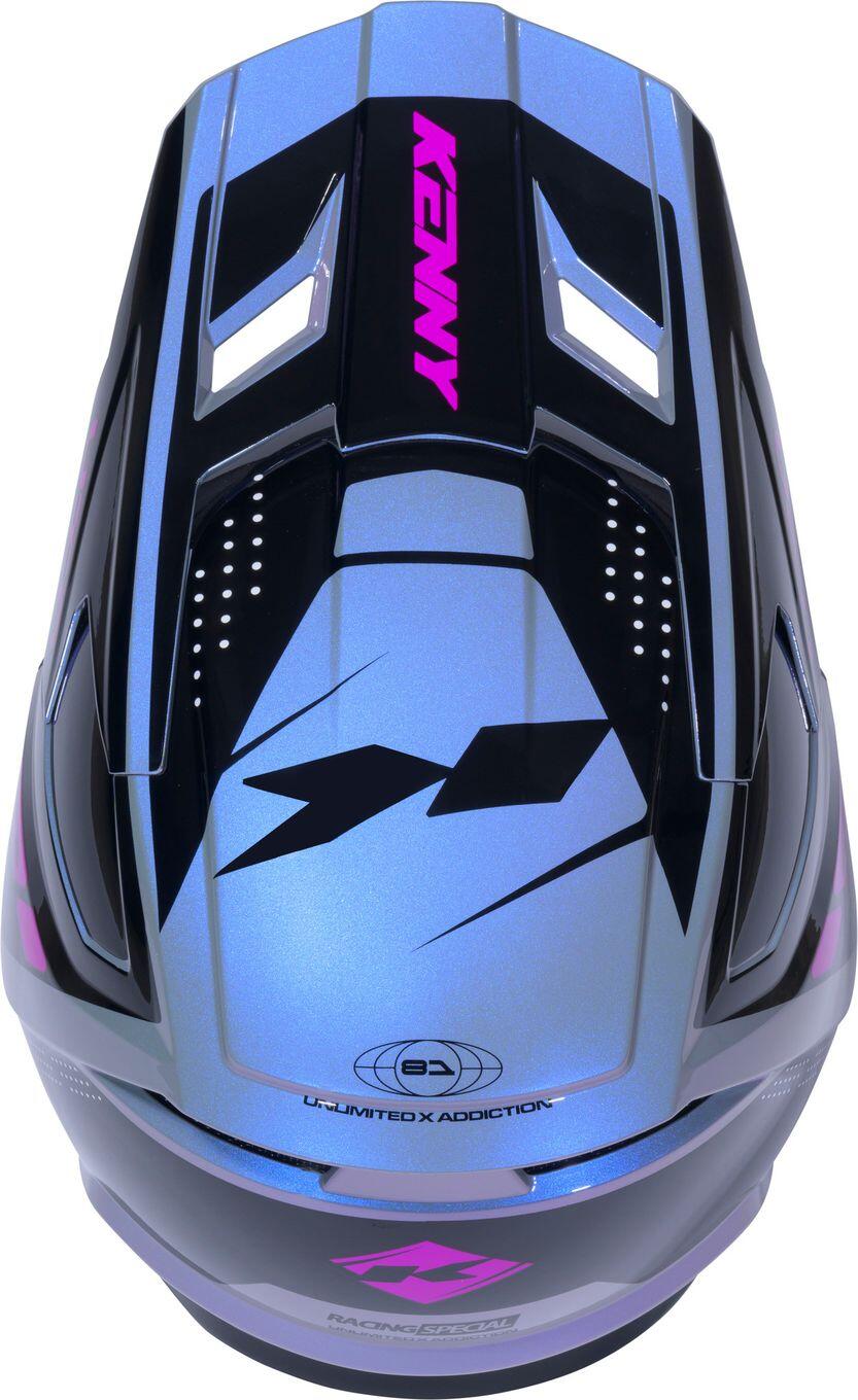 Casco Integral Kenny Performance Violeta 4/4