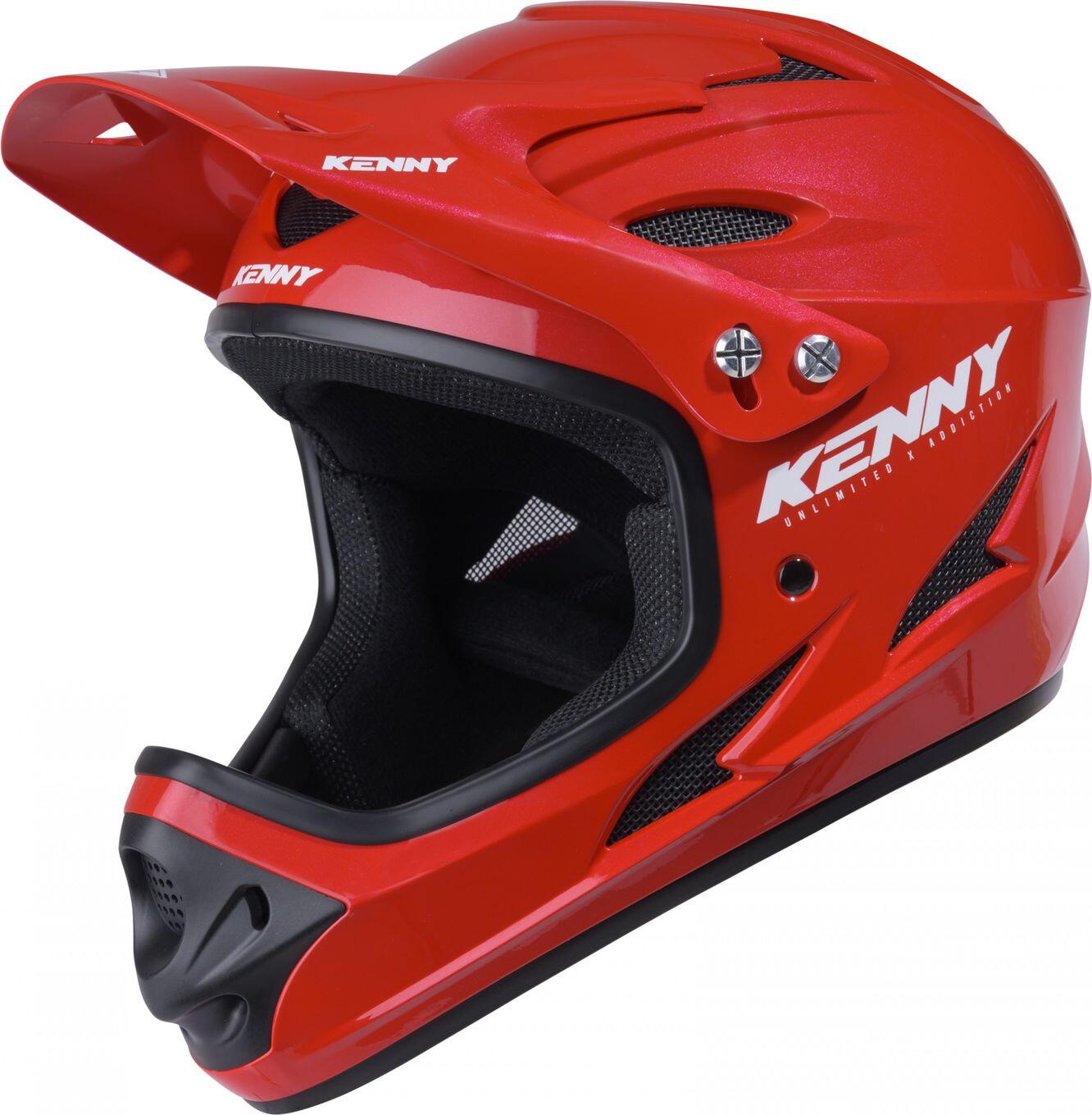 Kask Kenny Down Hill Solid Czerwony