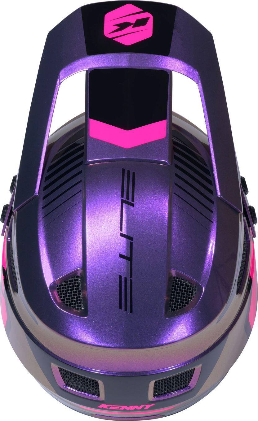 Casco Integral Kenny Elite Violeta 4/4