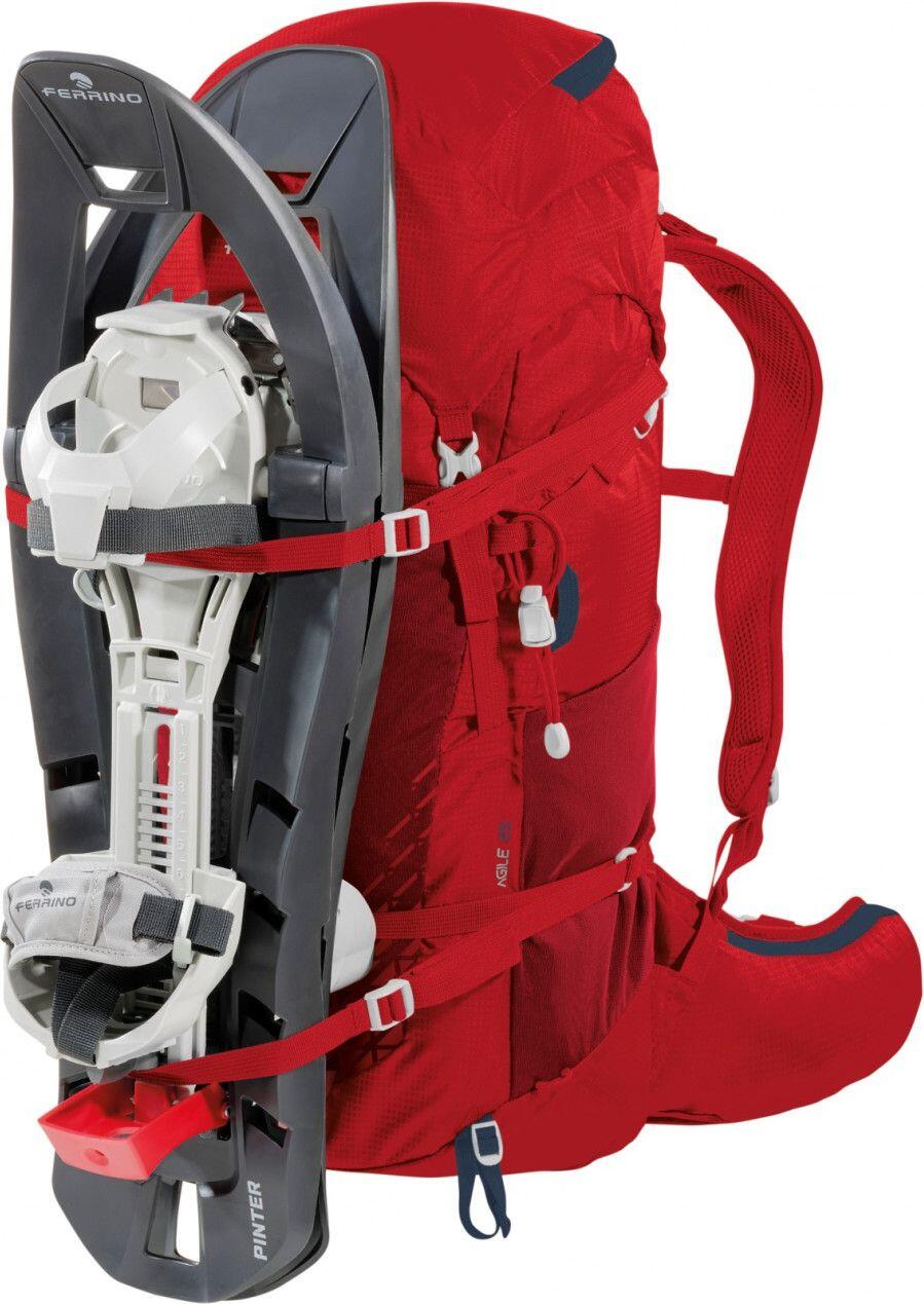 Bolsa de Senderismo Ferrino Agile 25L Roja 5/7