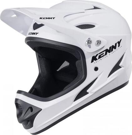Casque Intégral Kenny Down Hill Solid Blanc