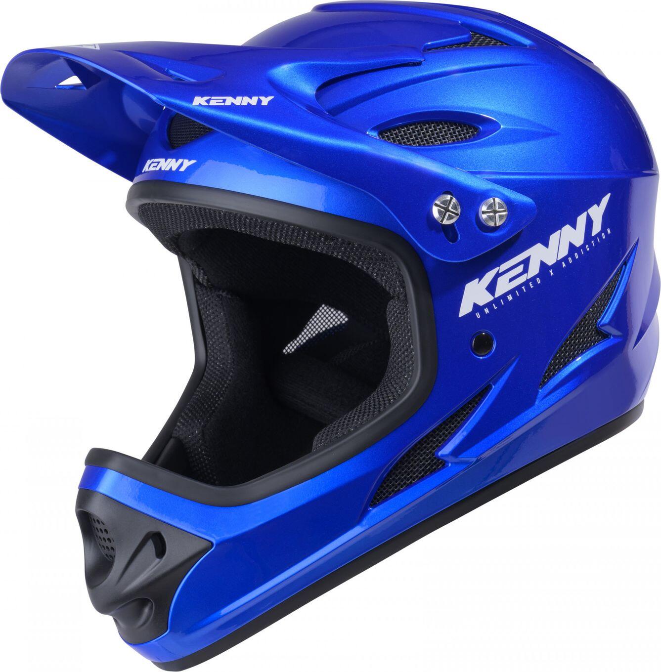Kask Kenny Down Hill Solid Niebieski