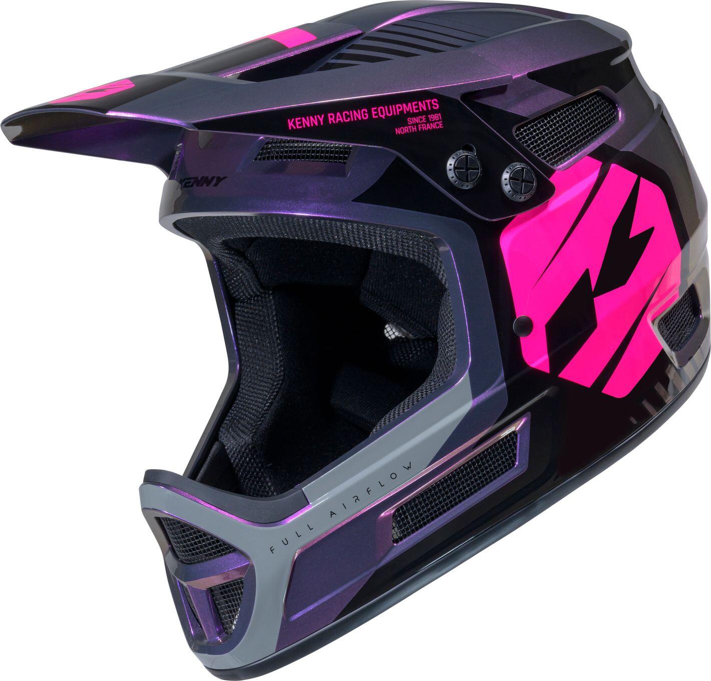 Casco Integral Kenny Elite Violeta 2/4