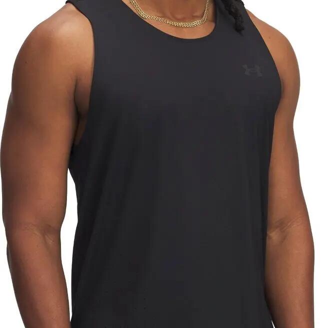 Under Armour Launch Elite Tank Black Men's