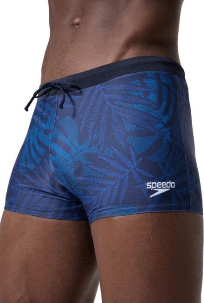 Speedo Uomo Eco Valmiton Aqsh Black/Blue Swim Boxer 3/5