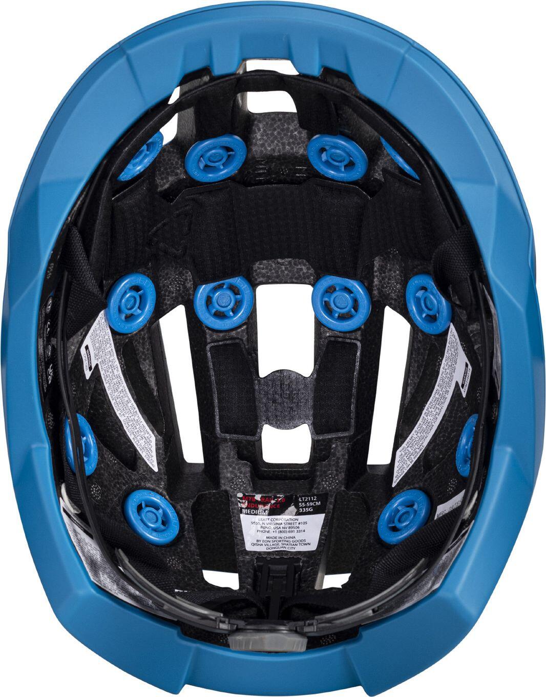 Casque VTT Leatt Endurance 3.0 Bleu Cyan 4/7