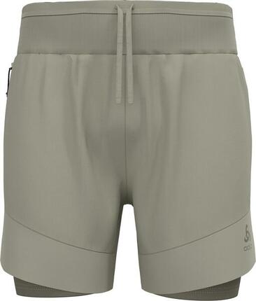 Short 2-En-1 Odlo X-Alp Trail 6'' Noir
