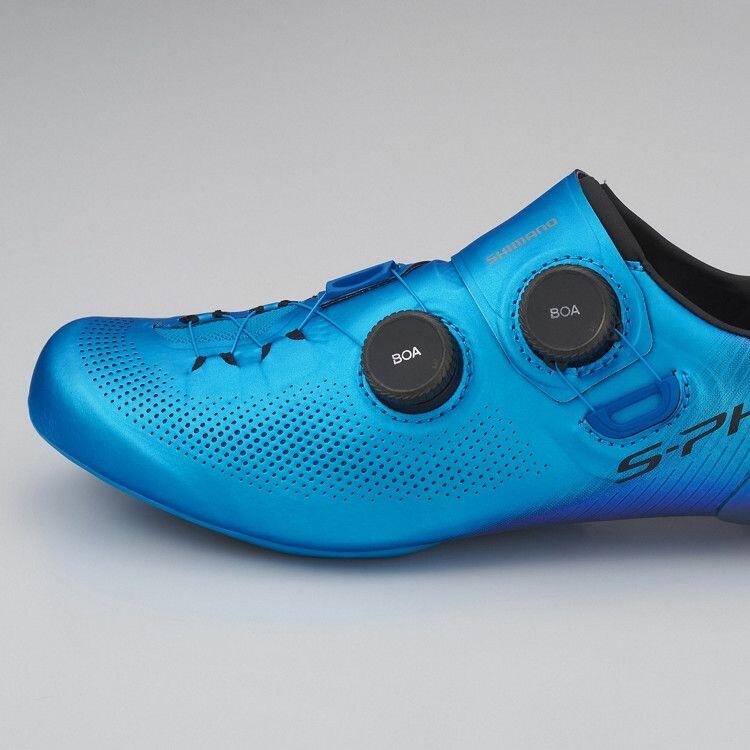 Shimano RC9 S-Phyre Uomo Scarpe Blu 6/7