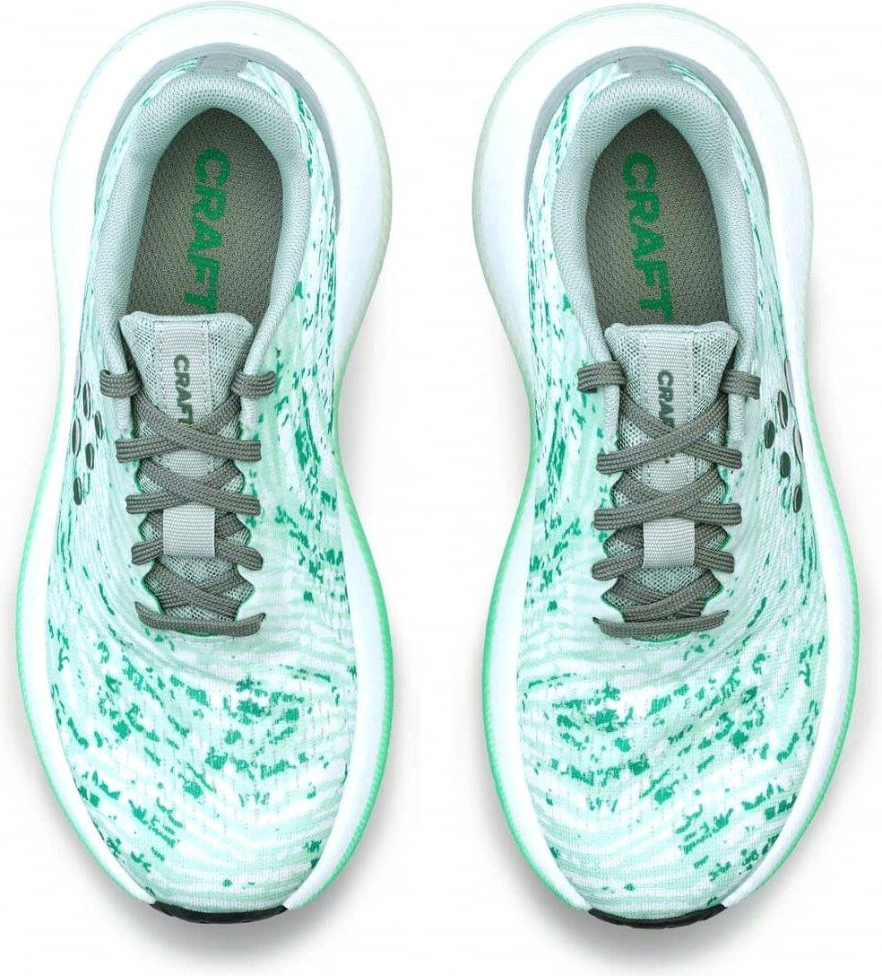 Chaussures Running Craft Pacer Vert pâle/Blanc Femme 5/7