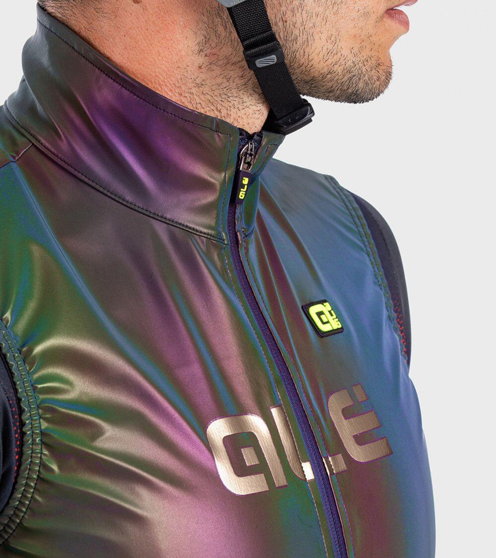 Ärmellose Weste Alé Guscio Iridescent Reflective 4/6