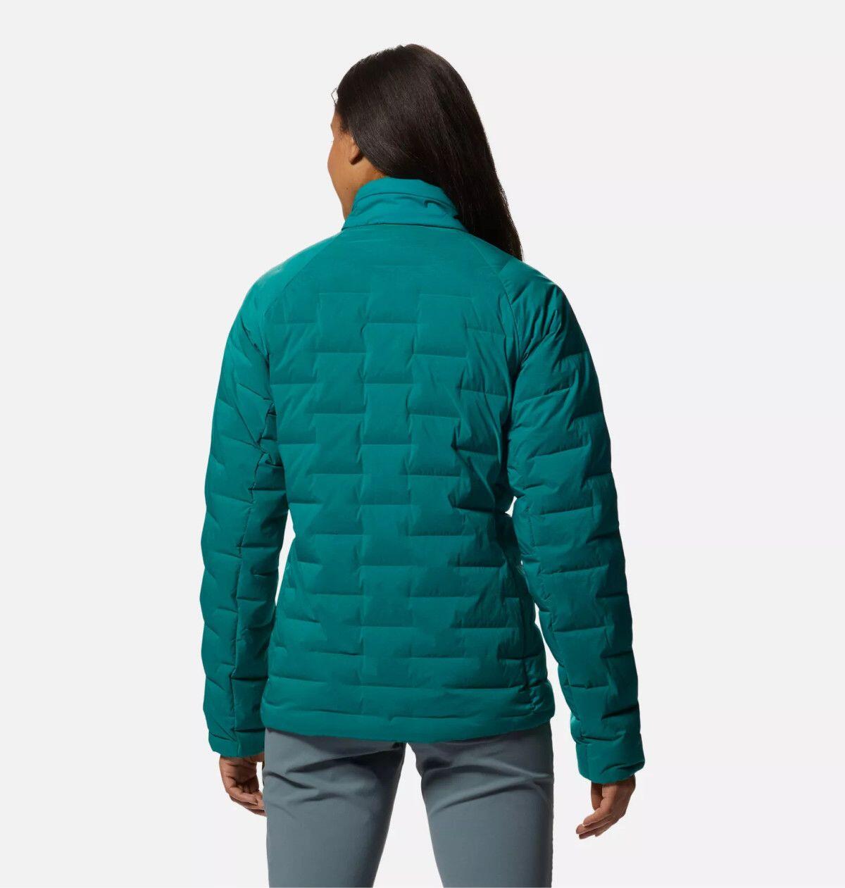 Chaqueta Mountain Hardwear Stretchdown Mujer Verde 2/6