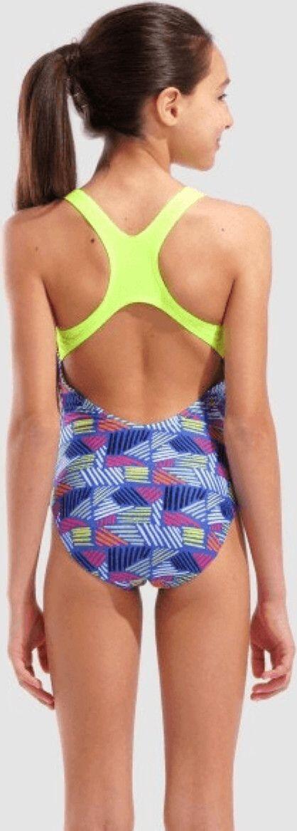 Traje de baño Arena Candies para niña Azul/Amarillo 2/5