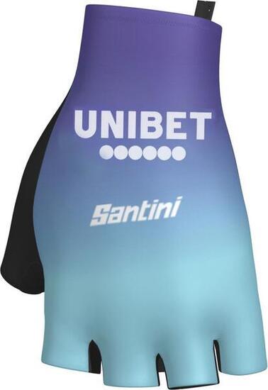Gants Courts Santini Team Unibet Rockets Bleu